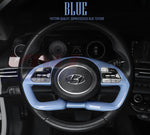 YTC Brand Steering Wheel Frame Cover for Hyundai Elantra CN7 / Elantra N 2021-2023