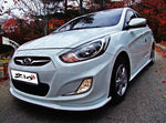 ZIN 珍 Front Splitter Lip for Hyundai Accent 12~17
