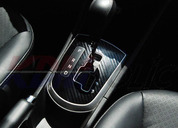 Art-X Carbon Fabric Interior Trim Decal Kit for Hyundai Accent 12~17