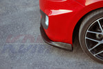 M&S Front Splitter Lip for Hyundai Accent 12~17 [Matte Black]