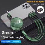 3 in 1 Fast Charging Cable for Hyundai N Owners (USB Type C + Apple + Android)