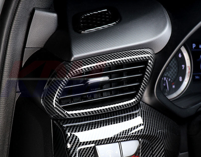 YTC Brand Dashboard Side Air Vent Covers for Hyundai Veloster JS / N-Line 2019+