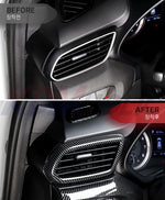 YTC Brand Dashboard Side Air Vent Covers for Hyundai Veloster JS / N-Line 2019+