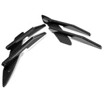 [CONVOY] Rear Bumper Canard Wing for Kia Stinger 2018+ GT & GT-Line Models [Partial + Edges CF Wrap] CVYST09