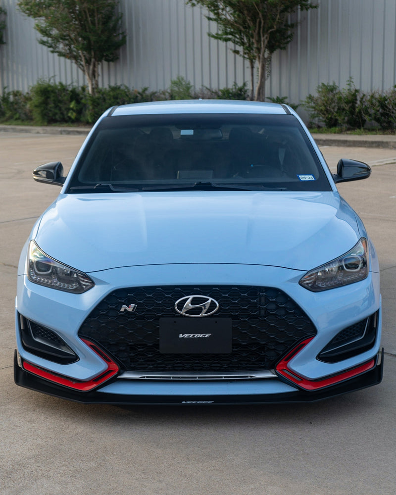 VELOCE Front Bumper Canards for Hyundai Veloster N 2019+