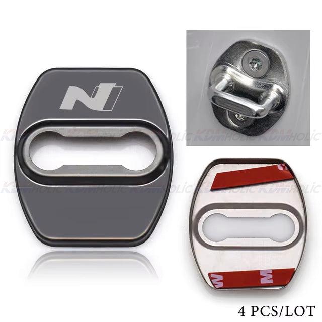 Hyundai N Accessory Door Lock Latch Anti-Rust Cover 4pcs Set for all Hyundai N Enthusiasts 2