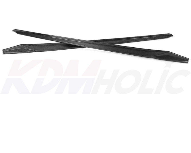 Honda Civic Sedan 11th Gen Carbon Fiber Side Skirts VORTEQ CARBON