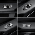 YTC Brand Backseat (2nd Row) Window Switch Cover for Hyundai Ioniq 6