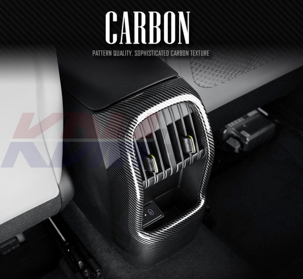 YTC Brand Backseat (2nd Row) Air Vent Unit Frame Cover for Hyundai Kona SX2 2024+
