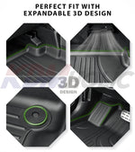 YTC Brand TPE 3D Car Floor Mats for Hyundai Kona (SX2) 2024+