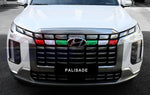 YTC Brand Grille Flag Representation for Hyundai Palisade 2023+