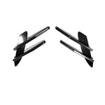 [CONVOY] Rear Bumper Canard Wing for Kia Stinger 2018+ GT & GT-Line Models [Partial + Edges CF Wrap] CVYST09