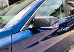 Infiniti Q60 Carbon Fiber M Style Mirror Caps VORTEQ CARBON2