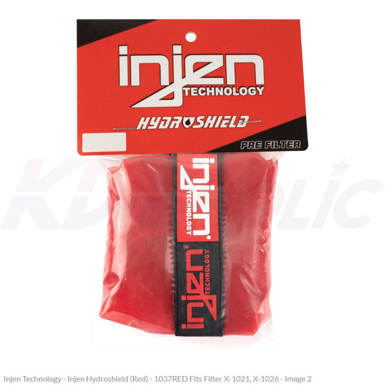 INJEN Hydroshield (Red) 1037RED 2