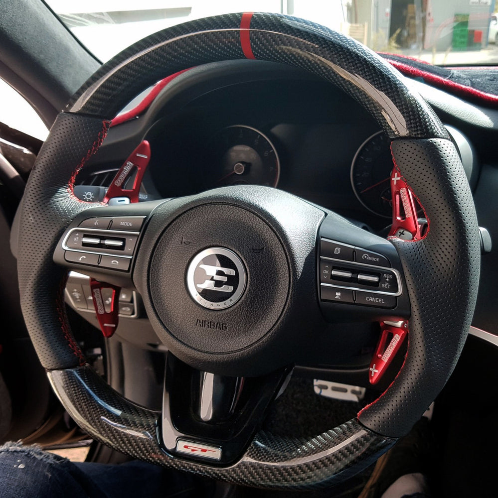 Kia Stinger Carbon Fiber Steering Wheel 7