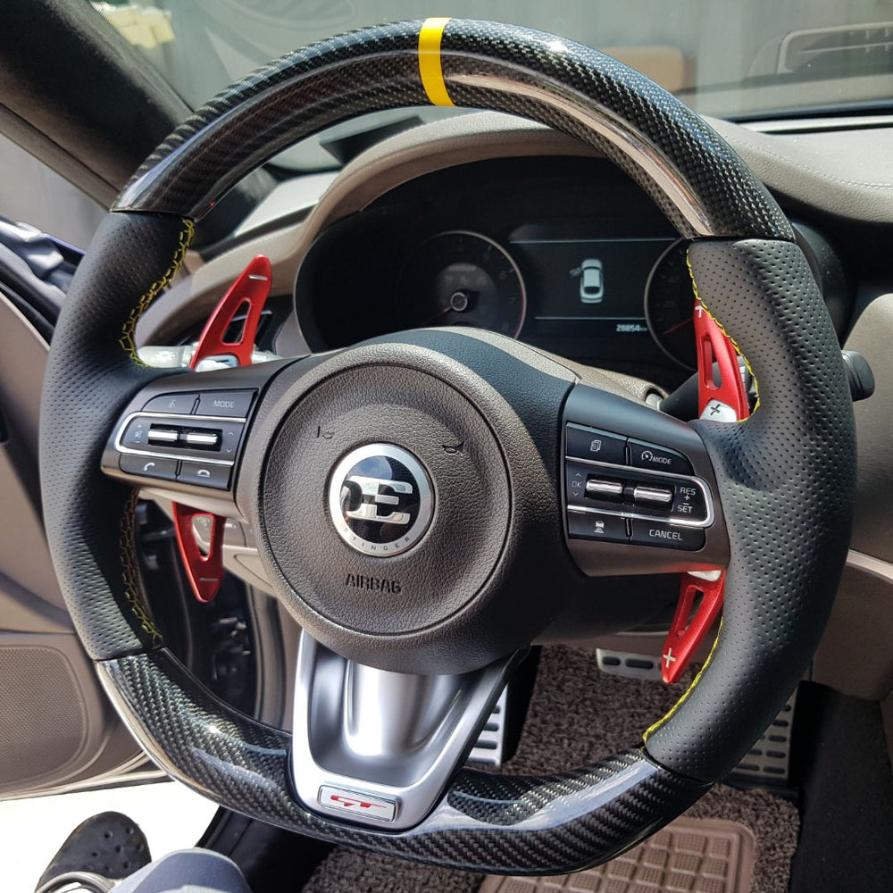 Kia Stinger Carbon Fiber Steering Wheel 16