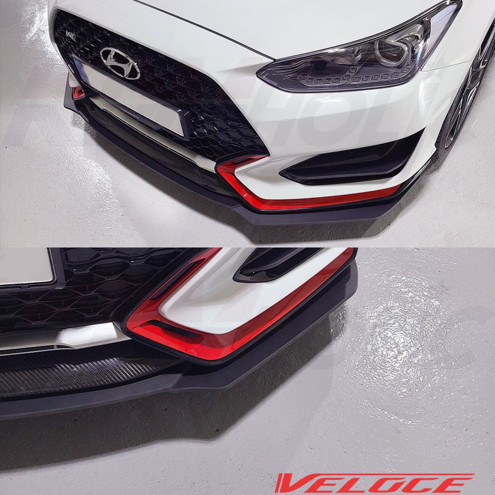 Hyundai Veloster N Front Splitter Type-S by Veloce 6