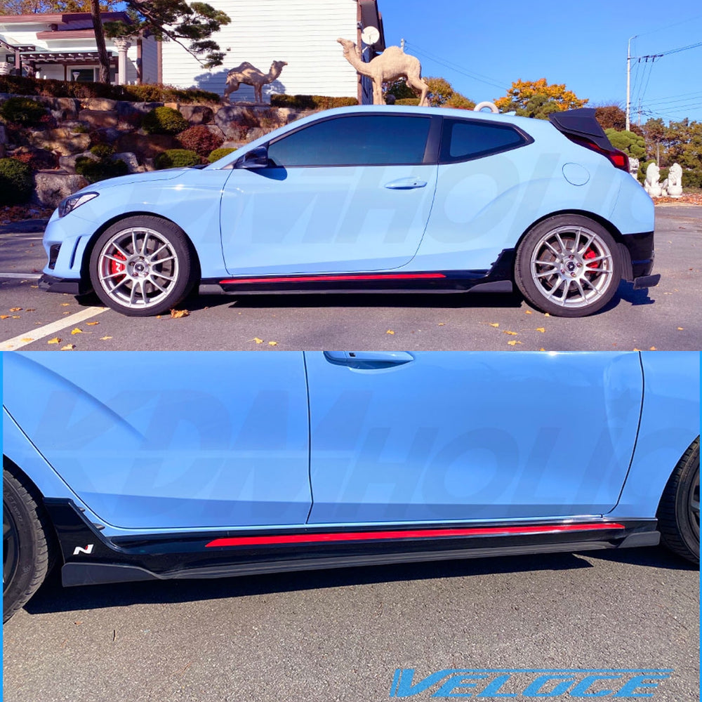 Hyundai Veloster N Side Splitter Type-R by Veloce 1