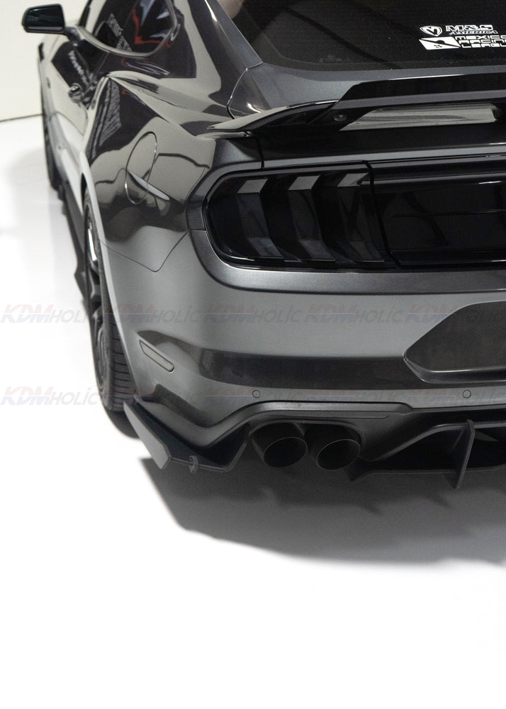 Ford Mustang GT Rear Diffuser & Rear Lip Spats V2 by Veloce [6th Gen Mustang GT] 8