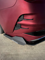 CONVOY Rear Bumper Canards [Partial + Edges CF Wrap] for Kia K5 DL3 2021+ GT & GT-Line Models