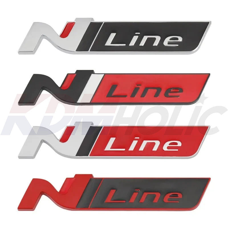 N Line Performance Sticker N Line Emblem for all Hyundai N-Line Vehicles – KDMHolic