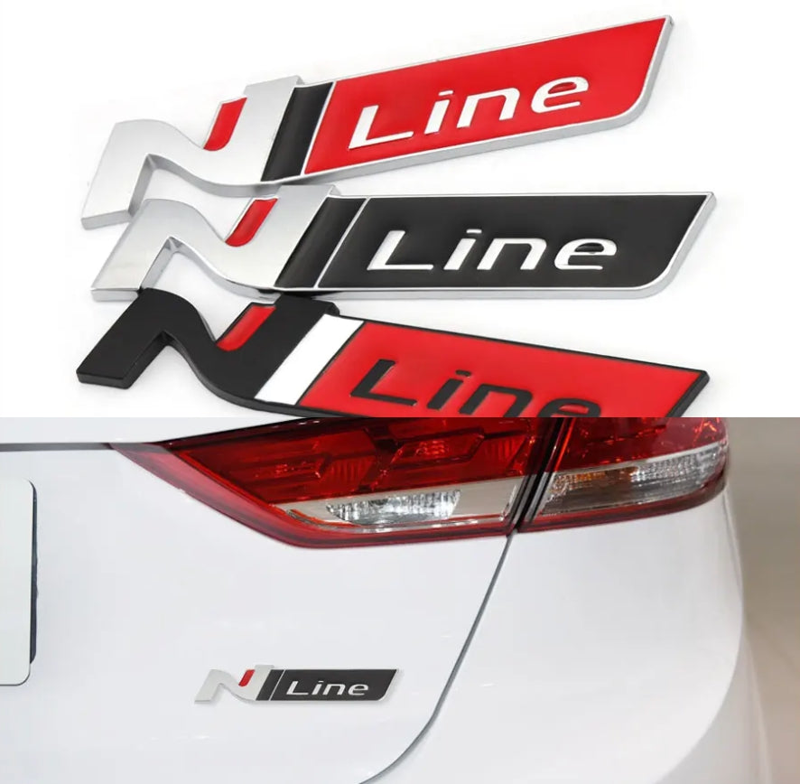N Line Performance Sticker N Line Emblem for all Hyundai N-Line Vehicles – KDMHolic