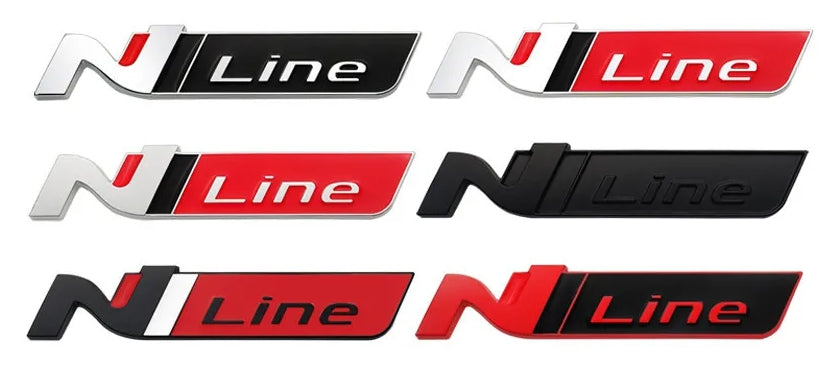 N Line Emblem for all Hyundai N-Line Vehicles