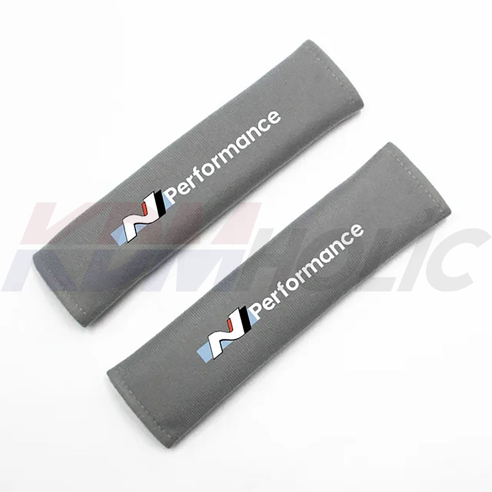 2pc Car Seatbelt Shoulder Protection Pad Covers Set For All Hyundai N Enthusiasts