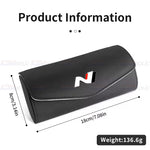 Sunglass Holder Case for All Hyundai N Car Enthusiasts Sun Visor Clip