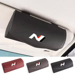 Sunglass Holder Case for All Hyundai N Car Enthusiasts Sun Visor Clip