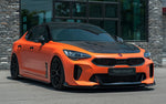 ROADRUNS Ver. 2 Front Center Wing & Lip Splitter for Kia Stinger 2018+9