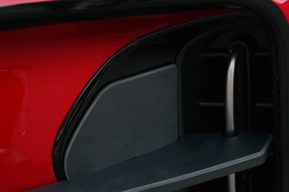 CONVOY Front Bumper Canards Ver.1 [MATTE BLACK] for Kia Stinger 2018+ GT & GT-Line Models