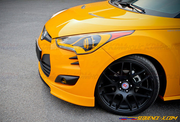 Hyundai Veloster Front Lip by Sequence Garage Quantum Edition for 2012-2017 Naturally Aspirated Veloster 5