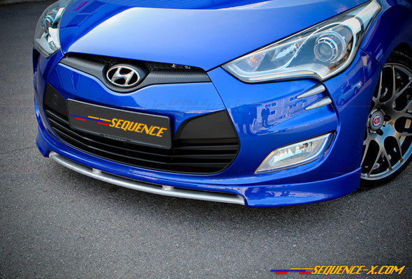 Hyundai Veloster Front Lip by Sequence Garage Quantum Edition for 2012-2017 Naturally Aspirated Veloster 9