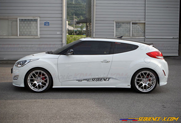 Hyundai Veloster Side Lip by Sequence Garage SPEC-1 for 2012-2017 Naturally Aspirated Veloster 6