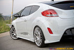 Hyundai Veloster Rear Lip Winglets by Sequence Garage for 2012-2017 Naturally Aspirated Veloster 6