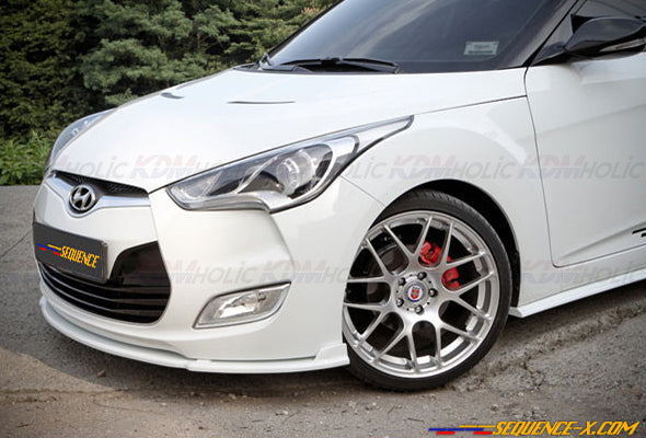 Hyundai Veloster Front Lip by Sequence Garage for 2012-2017 Naturally Aspirated Veloster 6