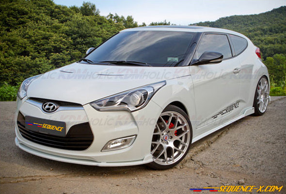 Hyundai Veloster Front Lip by Sequence Garage for 2012-2017 Naturally Aspirated Veloster 9