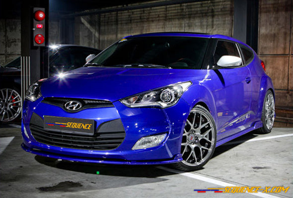 Hyundai Veloster Lip Kit by Sequence Garage Full Aero for 2012-2017 Naturally Aspirated Veloster 3