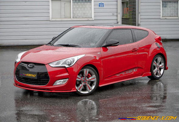 Hyundai Veloster Side Lip by Sequence Garage SPEC-1 for 2012-2017 Naturally Aspirated Veloster 4