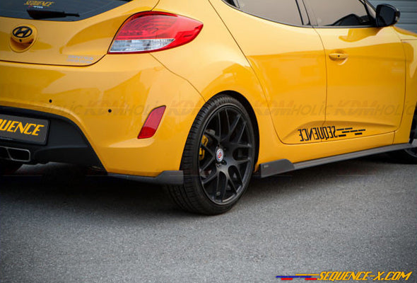 Hyundai Veloster Lip Kit by Sequence Garage Full Aero for 2012-2017 Naturally Aspirated Veloster 19