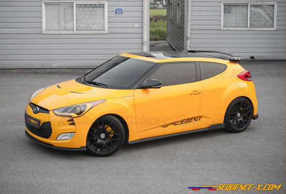 Hyundai Veloster Side Lip by Sequence Garage SPEC-1 for 2012-2017 Naturally Aspirated Veloster 9