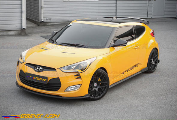 Hyundai Veloster Front Lip by Sequence Garage for 2012-2017 Naturally Aspirated Veloster 13