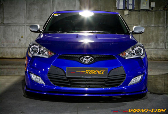 Hyundai Veloster Front Lip by Sequence Garage for 2012-2017 Naturally Aspirated Veloster 10