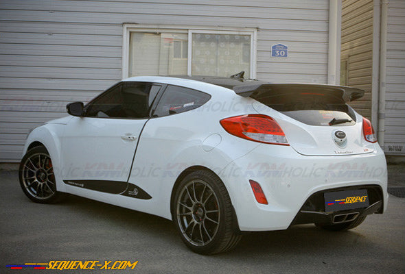 Hyundai Veloster Spoiler V1 by Sequence Garage for Naturally Aspirated Velosters 12-17 7