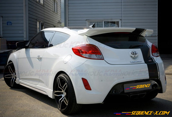 Hyundai Veloster Spoiler V1 by Sequence Garage for Naturally Aspirated Velosters 12-17 3