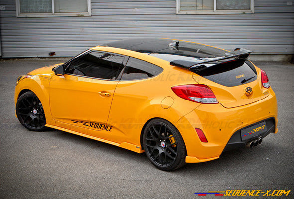 Hyundai Veloster Spoiler V2 by Sequence Garage for Naturally Aspirated Velosters 12-17 3