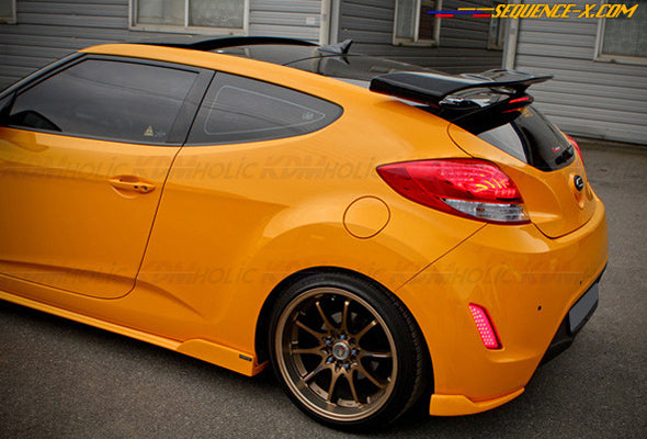 Hyundai Veloster Spoiler V2 by Sequence Garage for Naturally Aspirated Velosters 12-17 4