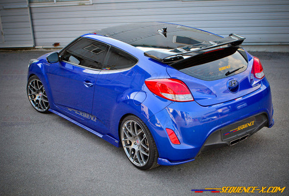 Hyundai Veloster Spoiler V2 by Sequence Garage for Naturally Aspirated Velosters 12-17 6