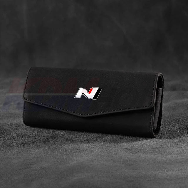 Sunglass Storage Case for All Hyundai NLine and N Car Enthusiasts Sun Visor Clip